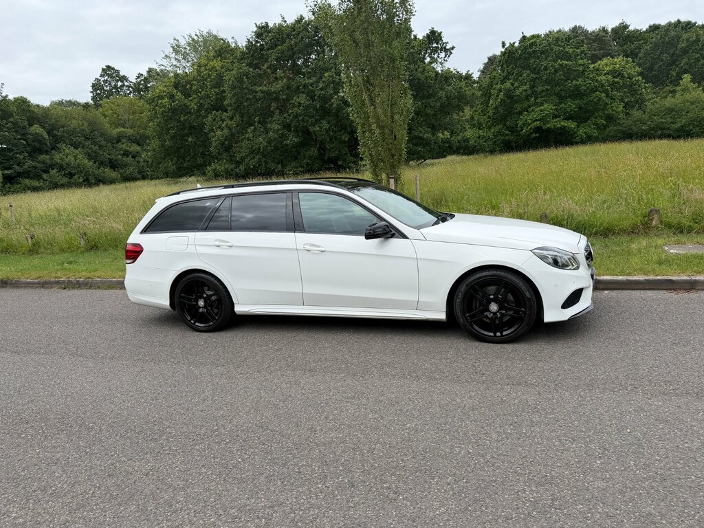 Mercedes-Benz E Class 2.1 E220 Amg Night Edition Premium Eur White