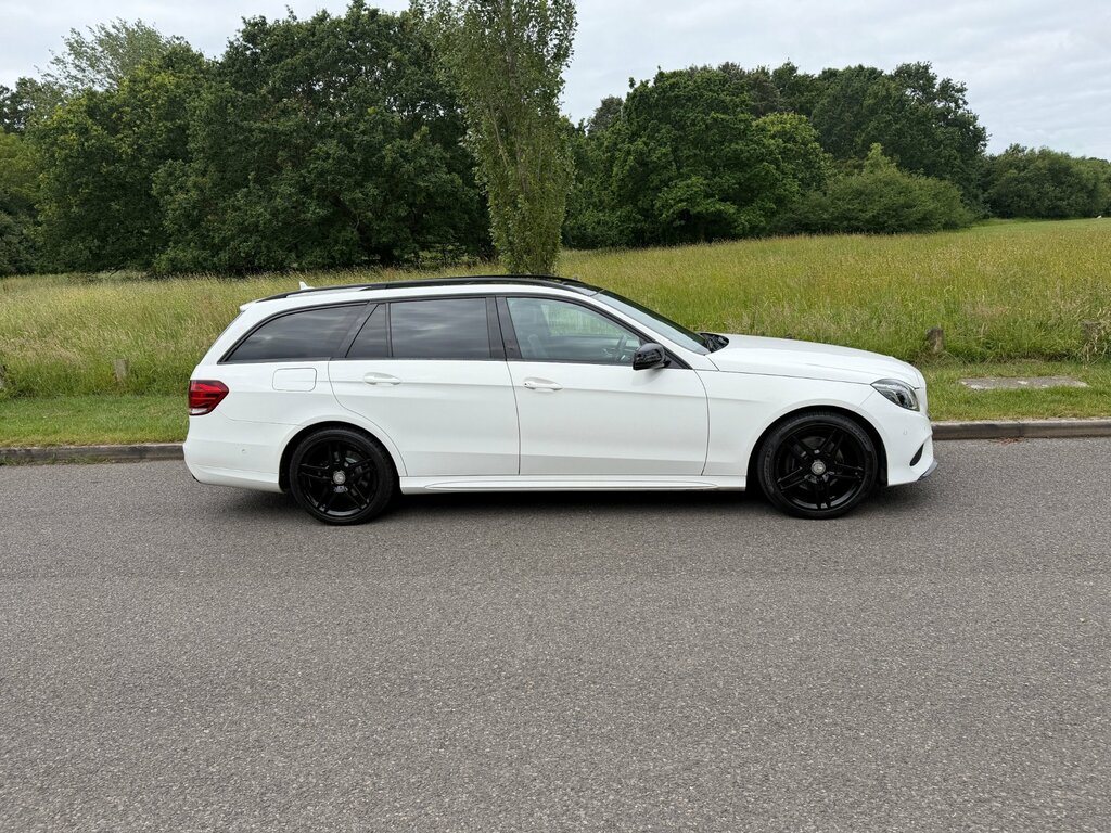 Mercedes-Benz E Class 2.1 E220 Amg Night Edition Premium Eur AV65AZZ White #3
