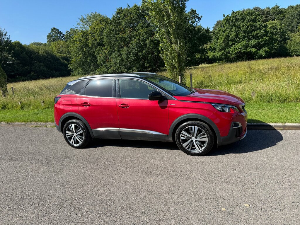 Peugeot 3008 1.5 Bluehdi Gt Line Euro 6 MM18NMK Red