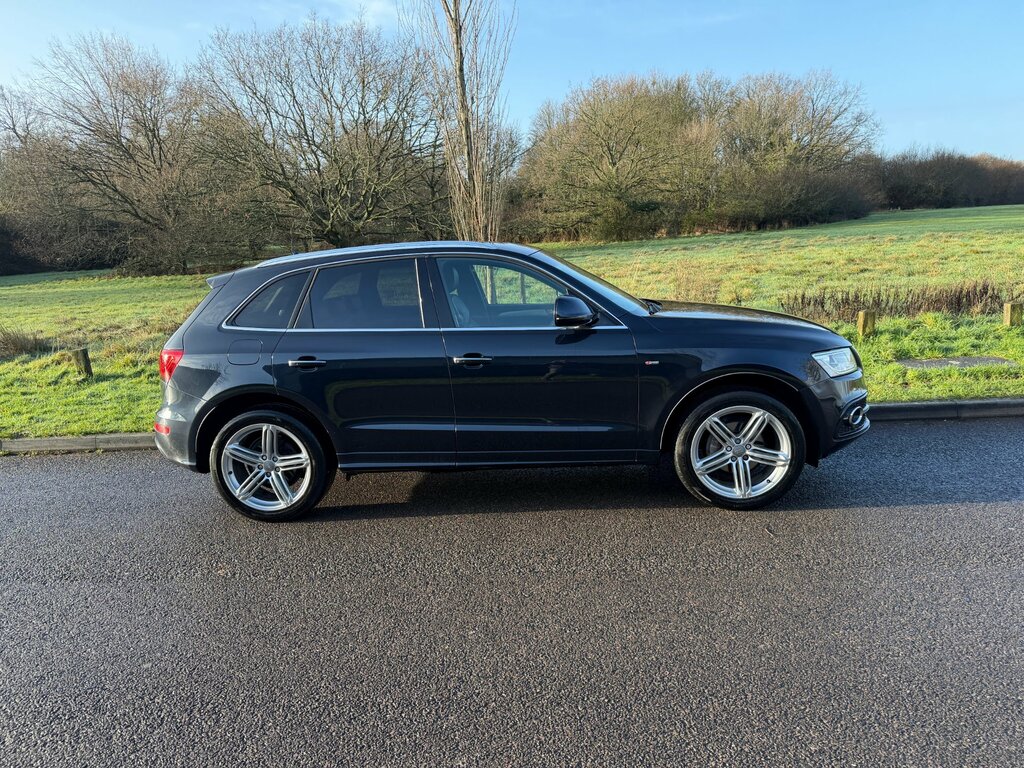 Audi Q5 2.0 Tdi S Line Plus Suv S Tronic Quattr Blue #3