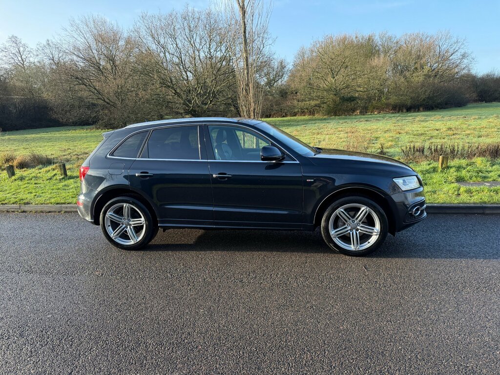 Audi Q5 2.0 Tdi S Line Plus Suv S Tronic Quattr Blue #2