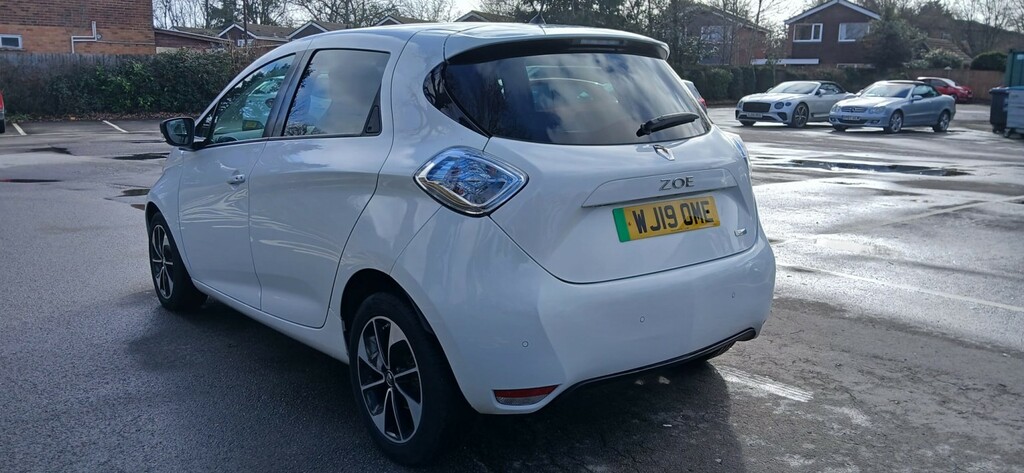 Renault Zoe Hatchback I Dynamique Nav R110 Z.e.40 Own Battery WJ19OME White #5