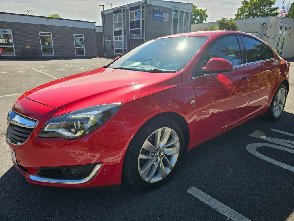 Vauxhall Insignia 2.0 Cdti Sri Nav DY66FVL Red #3
