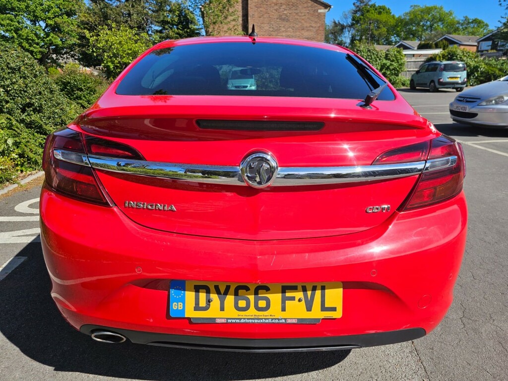 Vauxhall Insignia 2.0 Cdti Sri Nav DY66FVL Red #5