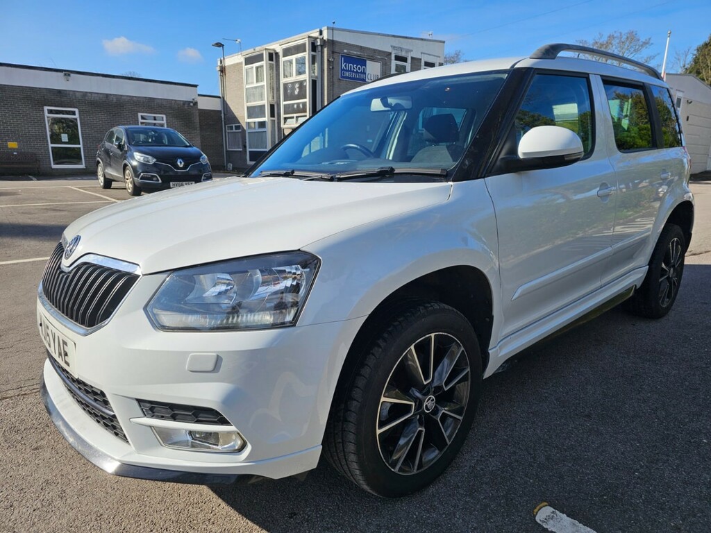 Skoda Yeti Suv 2.0 Tdi Black Edition 2015 WJ15YAE White #3