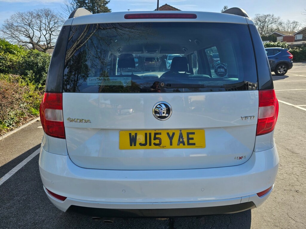 Skoda Yeti Suv 2.0 Tdi Black Edition 2015 WJ15YAE White #5