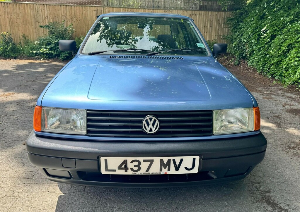 Volkswagen Polo Coupe 1994 Blue #4
