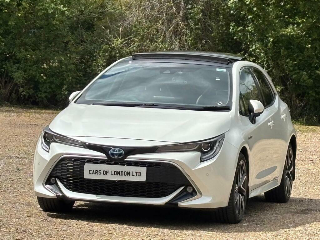 Toyota Corolla 2.0 Vvt-h Excel Cvt Euro 6 S S White #3