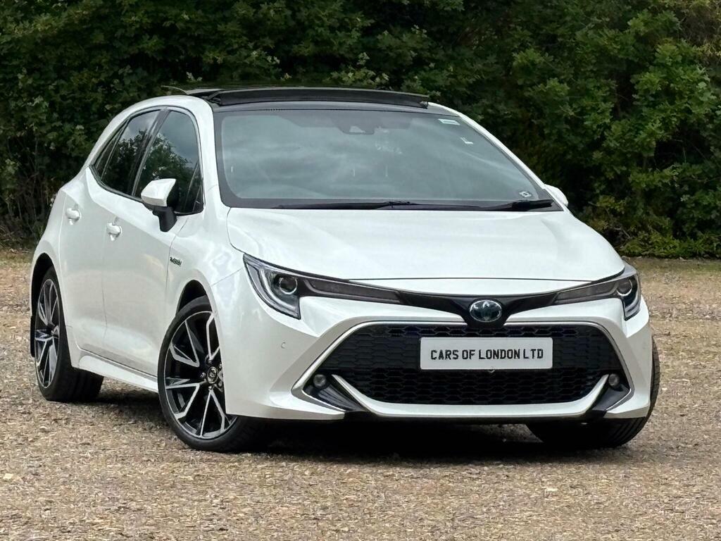 Toyota Corolla 2.0 Vvt-h Excel Cvt Euro 6 S S White #5