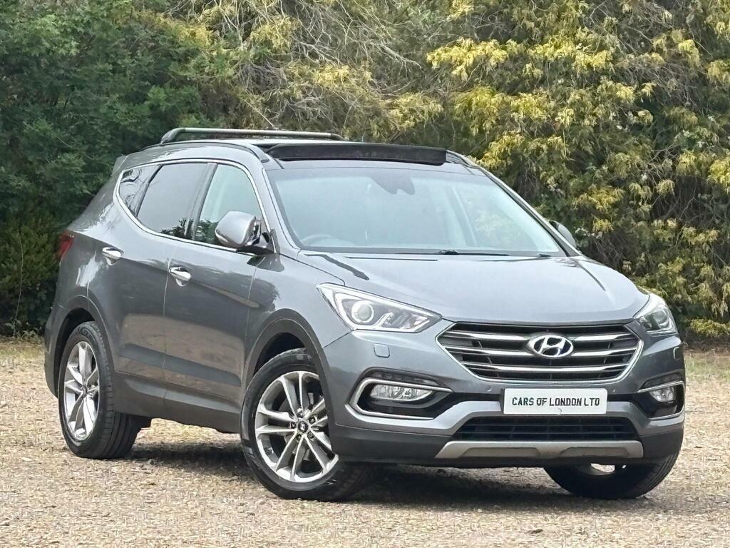 Hyundai Santa Fe 2.2 Crdi Blue Drive Premium Se 4Wd Euro 6 S LS65XOZ Silver #2