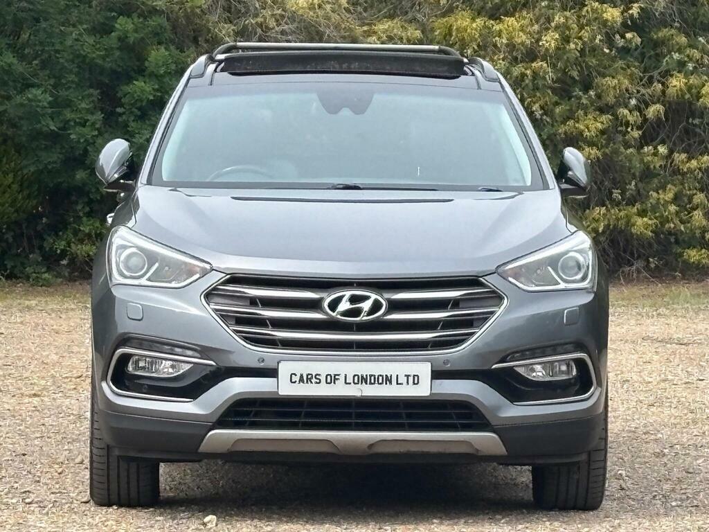 Hyundai Santa Fe 2.2 Crdi Blue Drive Premium Se 4Wd Euro 6 S LS65XOZ Silver #3