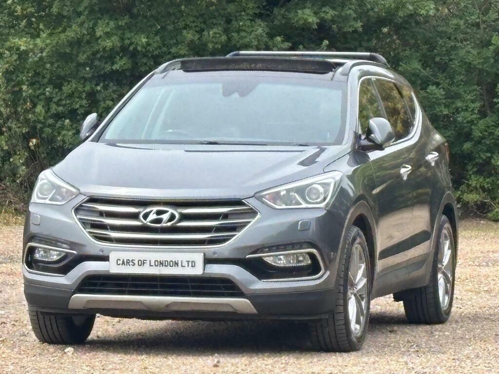 Hyundai Santa Fe 2.2 Crdi Blue Drive Premium Se 4Wd Euro 6 S LS65XOZ Silver #4