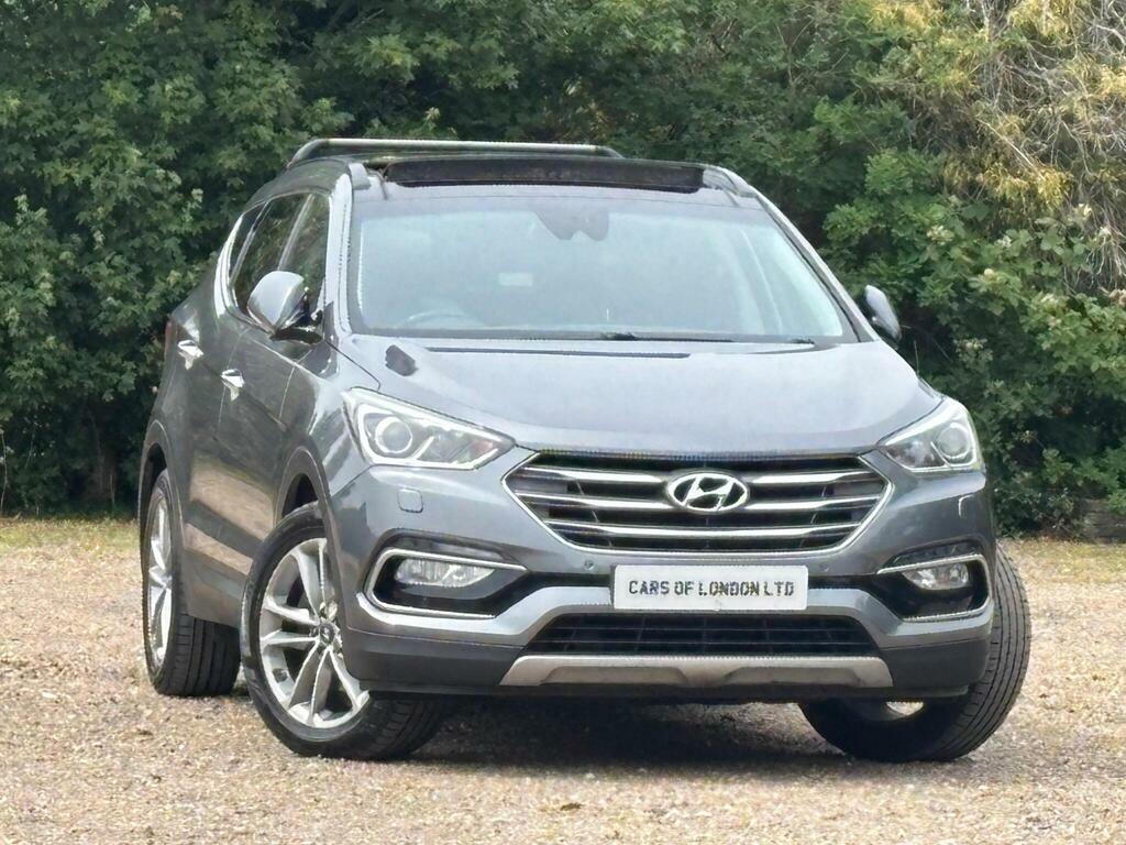 Hyundai Santa Fe 2.2 Crdi Blue Drive Premium Se 4Wd Euro 6 S LS65XOZ Silver #6