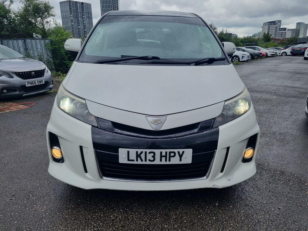 Toyota Estima Sat Nav Leather 7 Seats Hybrid Ulez Nice 2.4 White #3