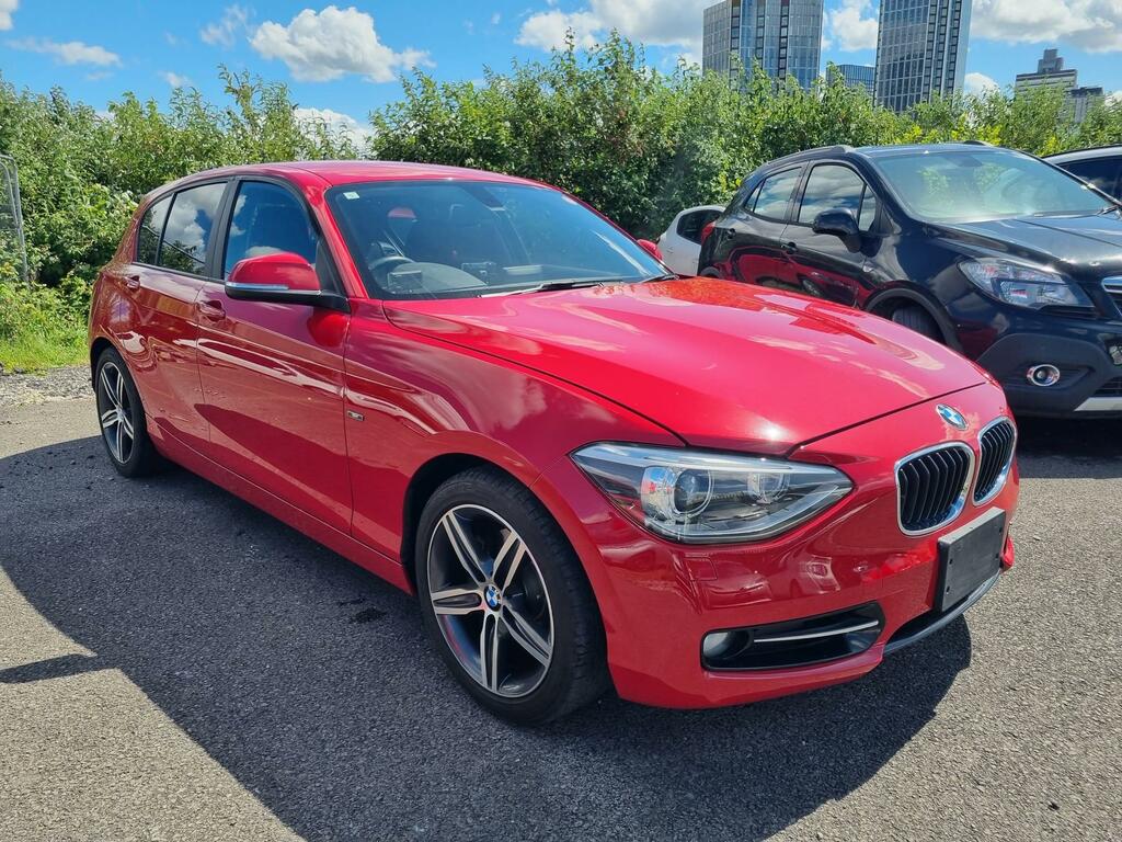 BMW 1 Series Se Red #2