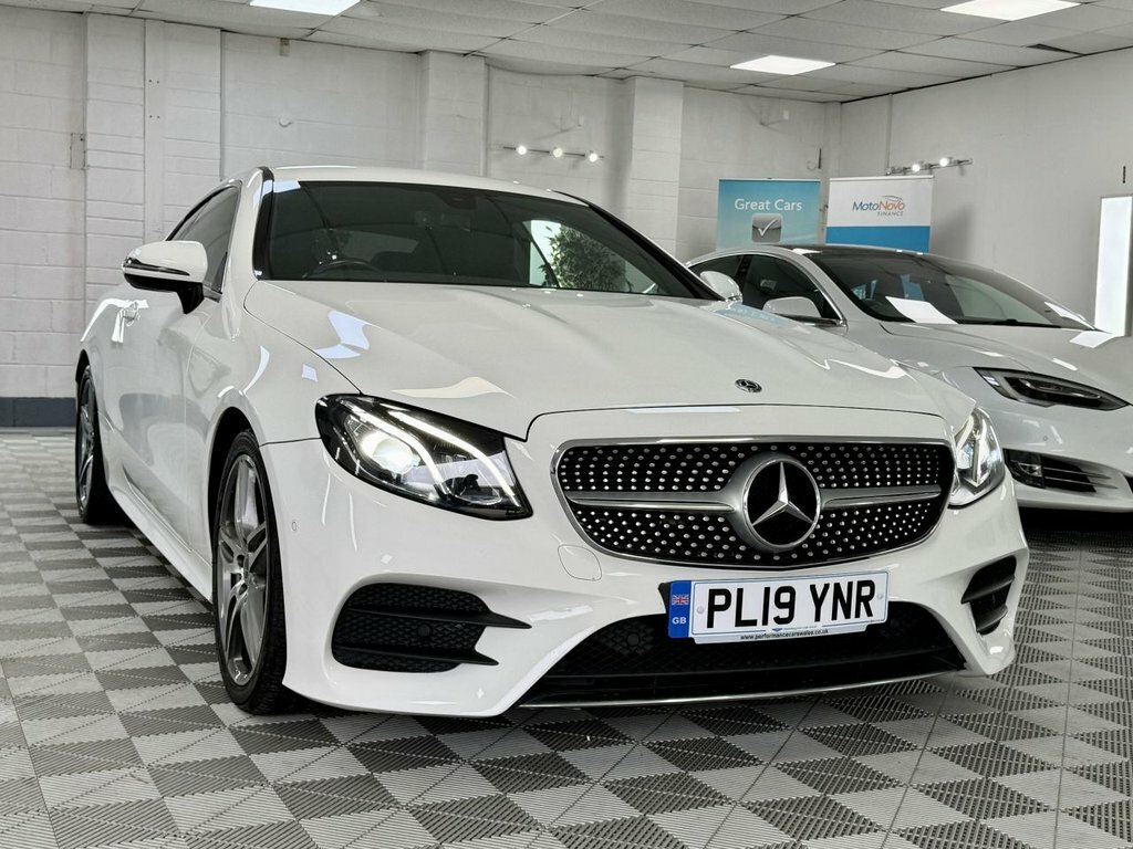Mercedes-Benz E Class 2019 2.0 E220d Amg Line Coupe G-tronic PL19YNR White #4