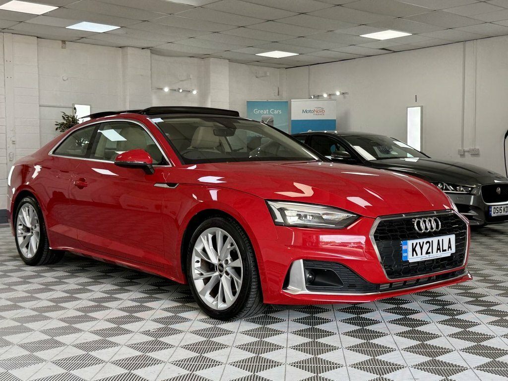 Audi A5 2021 2.0 Tfsi 35 Sport Coupe S Tronic E Red