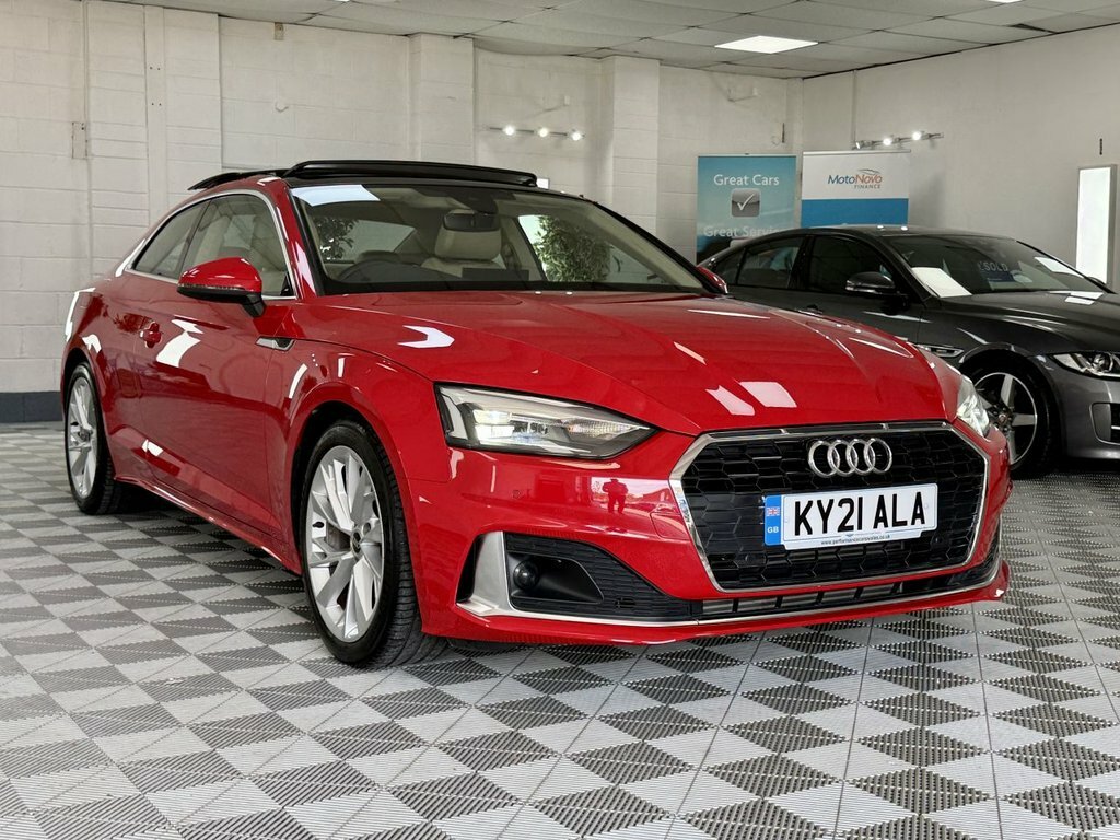 Audi A5 2021 2.0 Tfsi 35 Sport Coupe S Tronic E Red #3