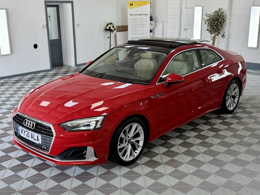 Audi A5 2021 2.0 Tfsi 35 Sport Coupe S Tronic E Red #6