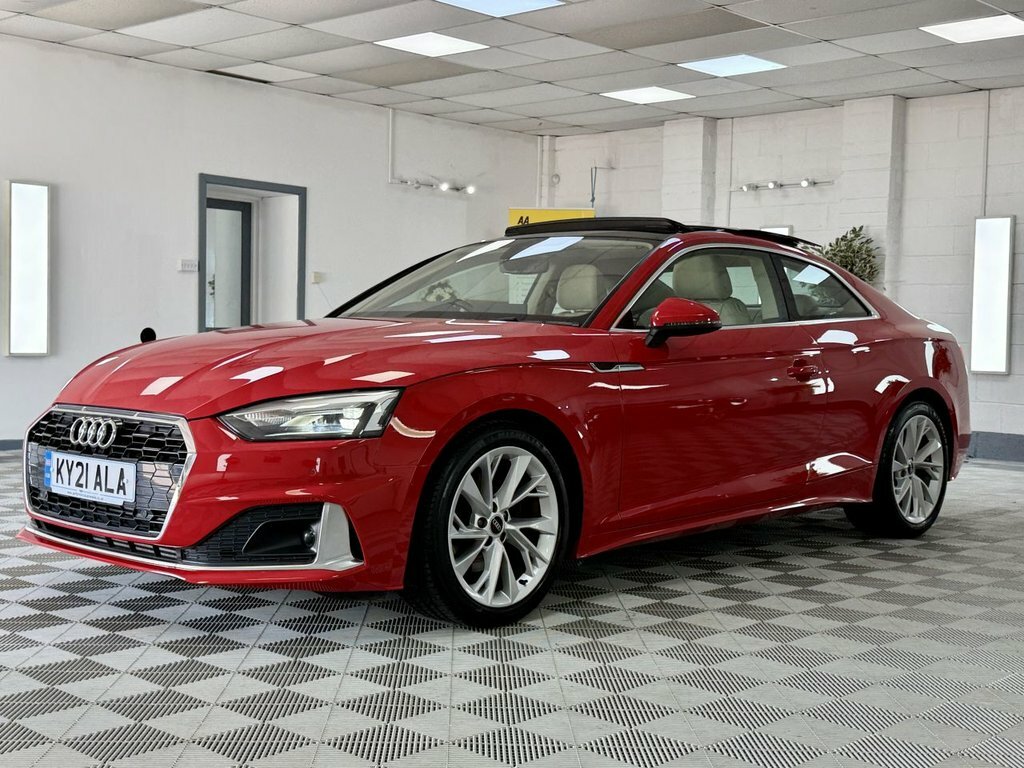 Audi A5 2021 2.0 Tfsi 35 Sport Coupe S Tronic E Red #5