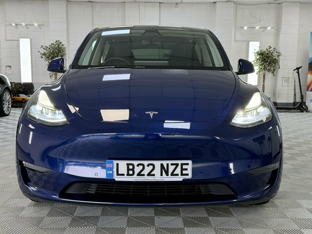 Tesla Model Y 2022 Dual Motor Long Range Suv LB22NZE Blue #5