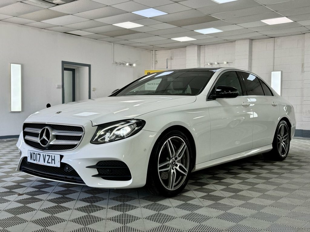Mercedes-Benz E Class 2017 2.0 E220d Amg Line Saloon G-tronic WD17VZH White #6