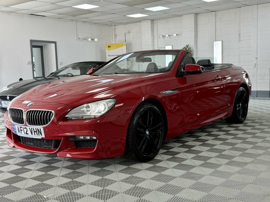 BMW 6 Series 2012 3.0 640D M Sport Convertible Stept Red #6