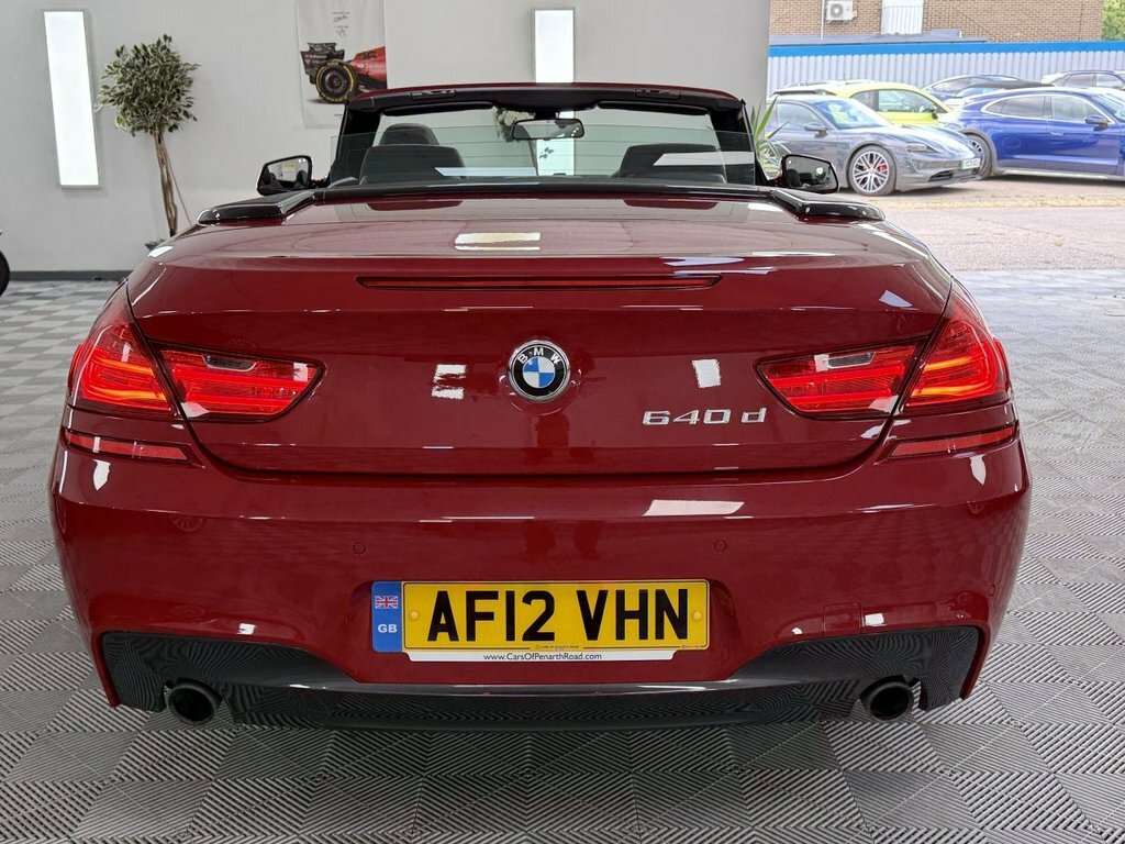 BMW 6 Series 640D M Sport Red #10
