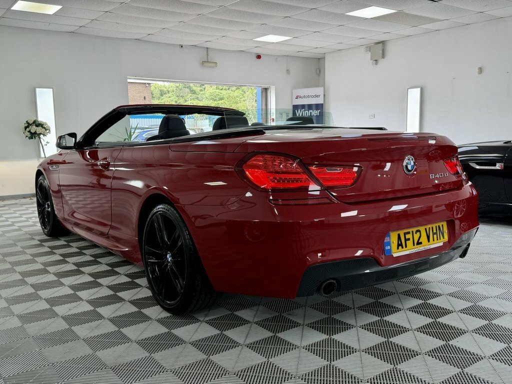 BMW 6 Series 640D M Sport Red #9