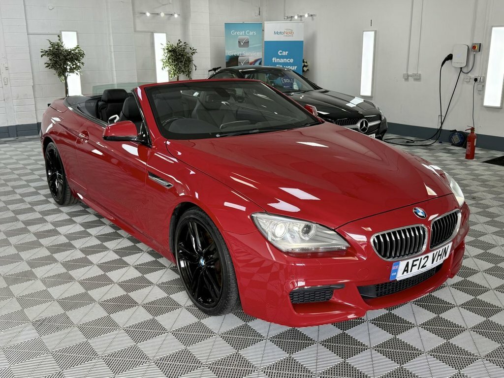 BMW 6 Series 2012 3.0 640D M Sport Convertible Stept Red #5