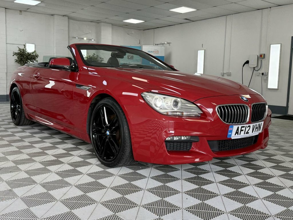 BMW 6 Series 2012 3.0 640D M Sport Convertible Stept Red #4