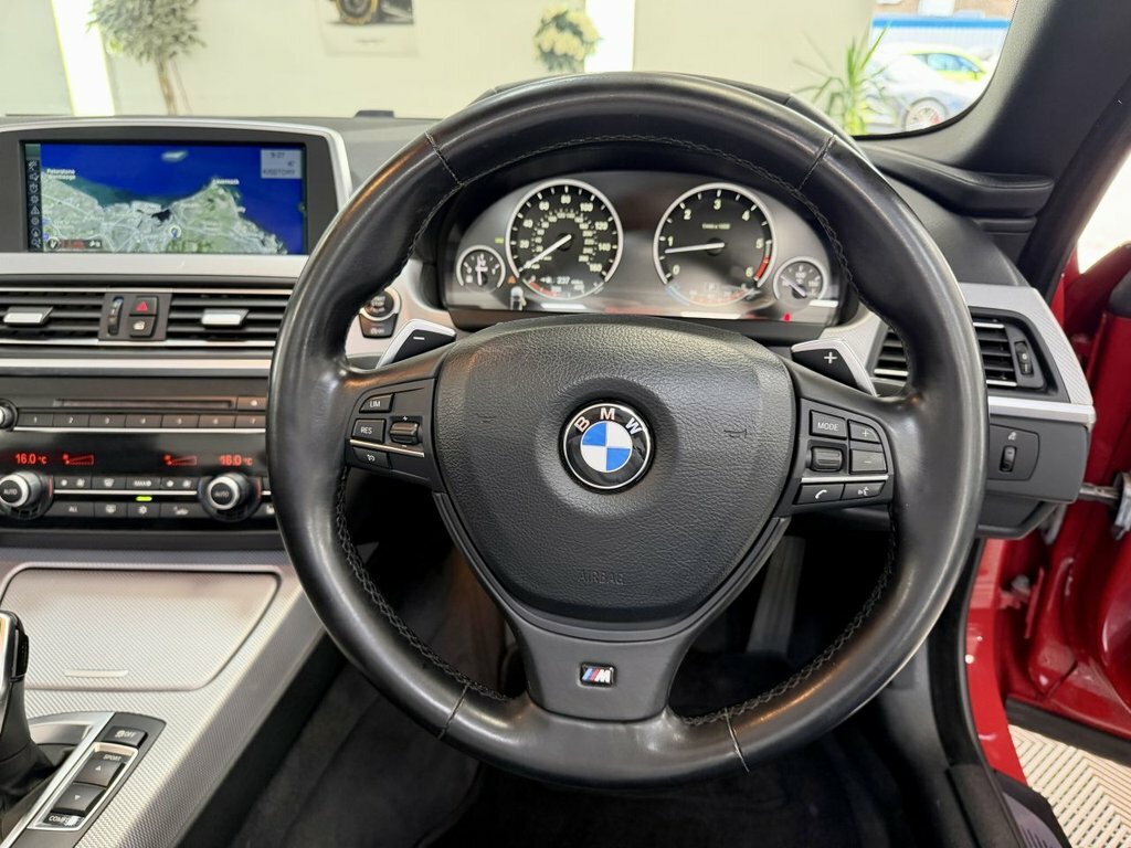BMW 6 Series 640D M Sport Red #30