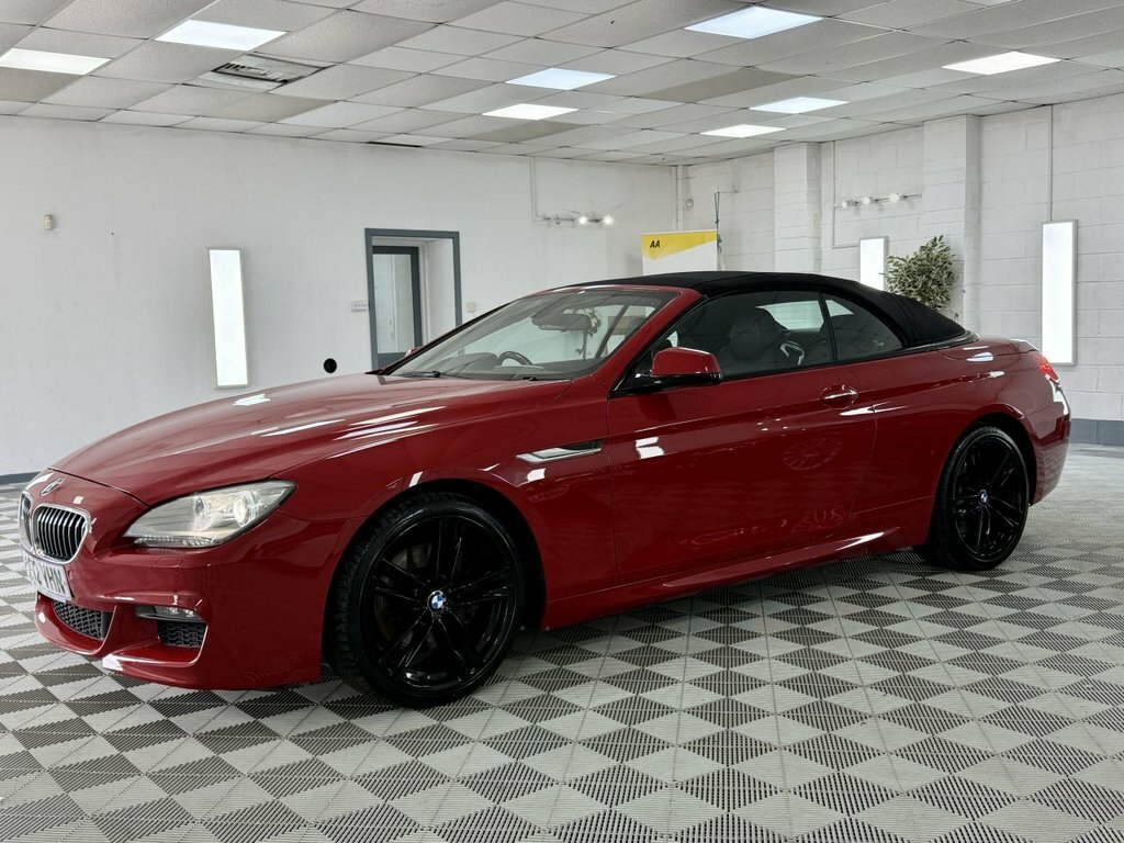 BMW 6 Series 640D M Sport Red #33