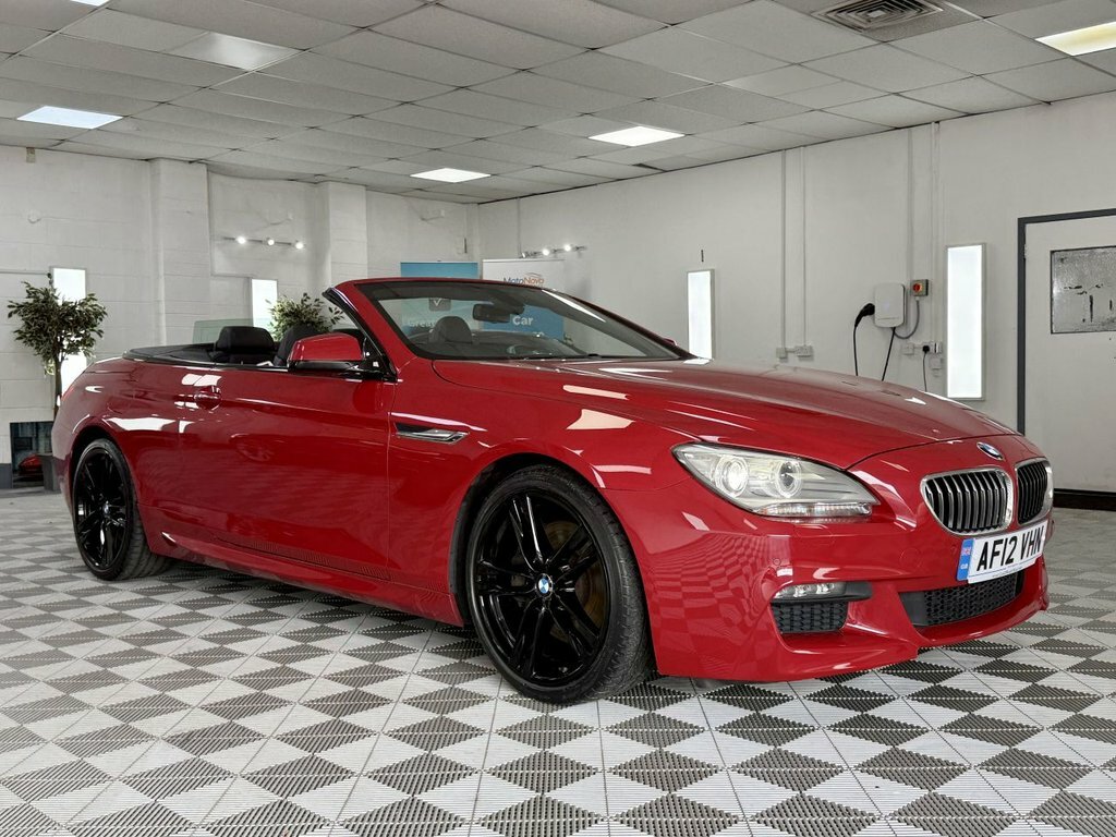 BMW 6 Series 2012 3.0 640D M Sport Convertible Stept Red #2