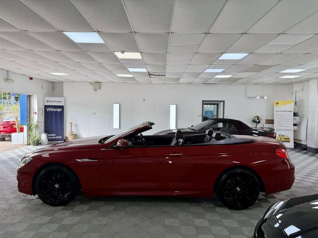 BMW 6 Series 640D M Sport Red #8
