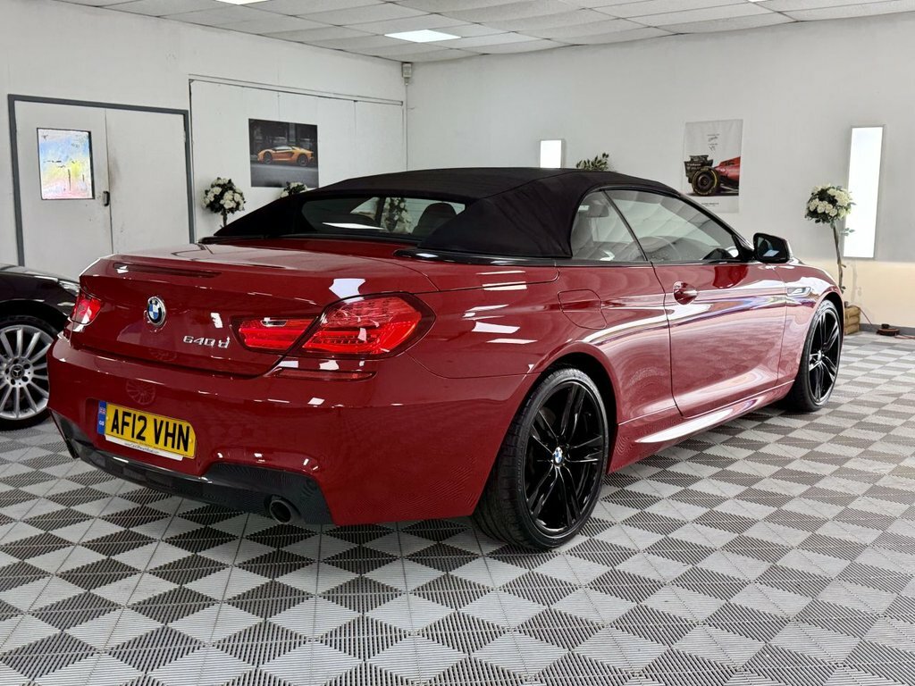 BMW 6 Series 640D M Sport Red #37
