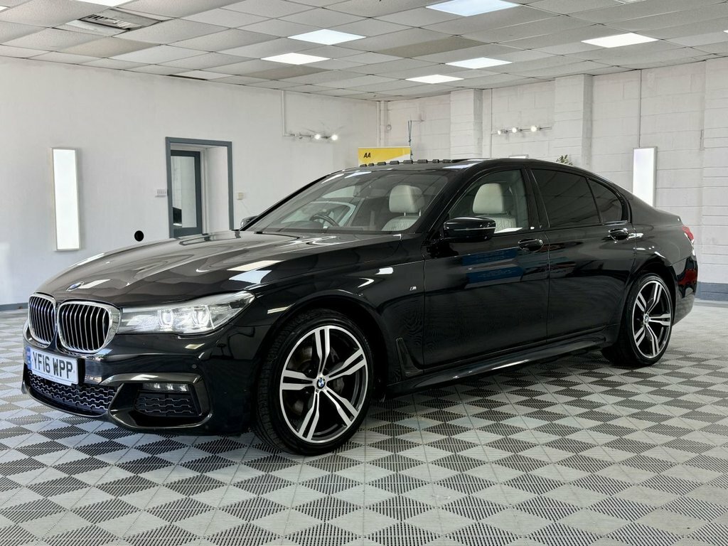 BMW 7 Series 2016 3.0 730D M Sport Saloon Xdriv Black #5
