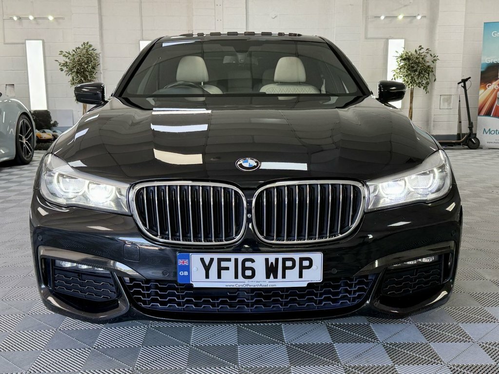 BMW 7 Series 2016 3.0 730D M Sport Saloon Xdriv Black #4