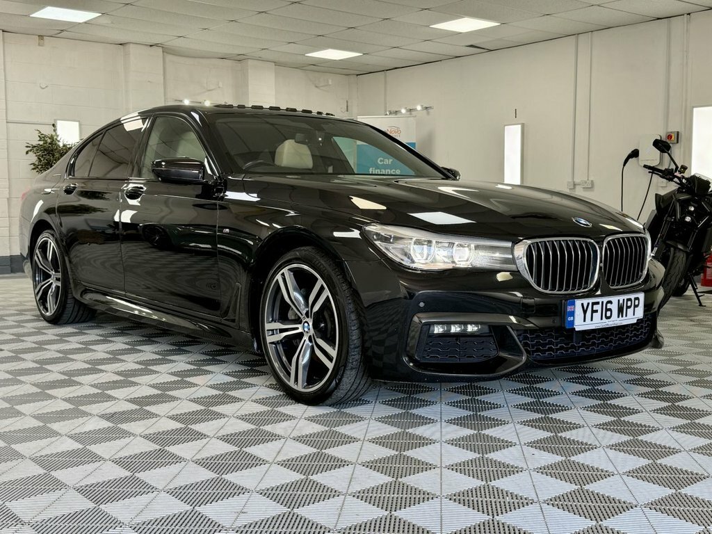 BMW 7 Series 2016 3.0 730D M Sport Saloon Xdriv Black