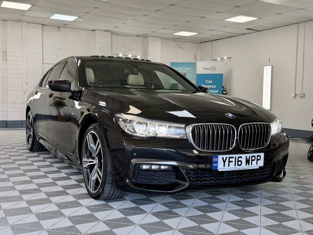 BMW 7 Series 2016 3.0 730D M Sport Saloon Xdriv Black #3