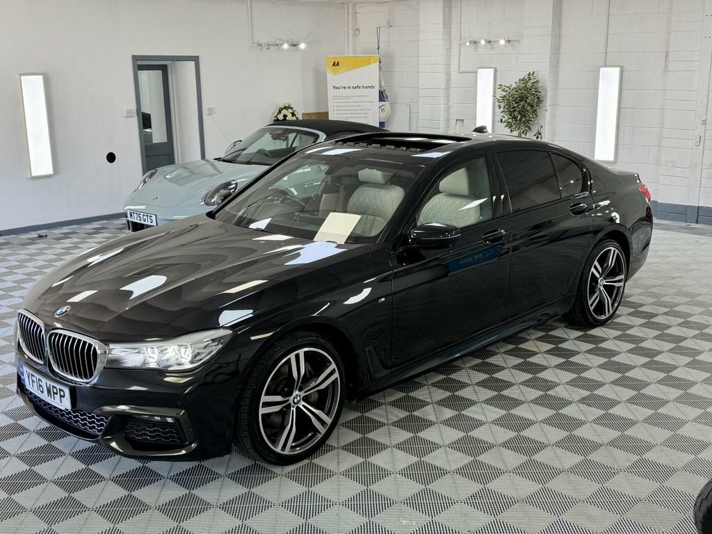 BMW 7 Series 2016 3.0 730D M Sport Saloon Xdriv Black #6