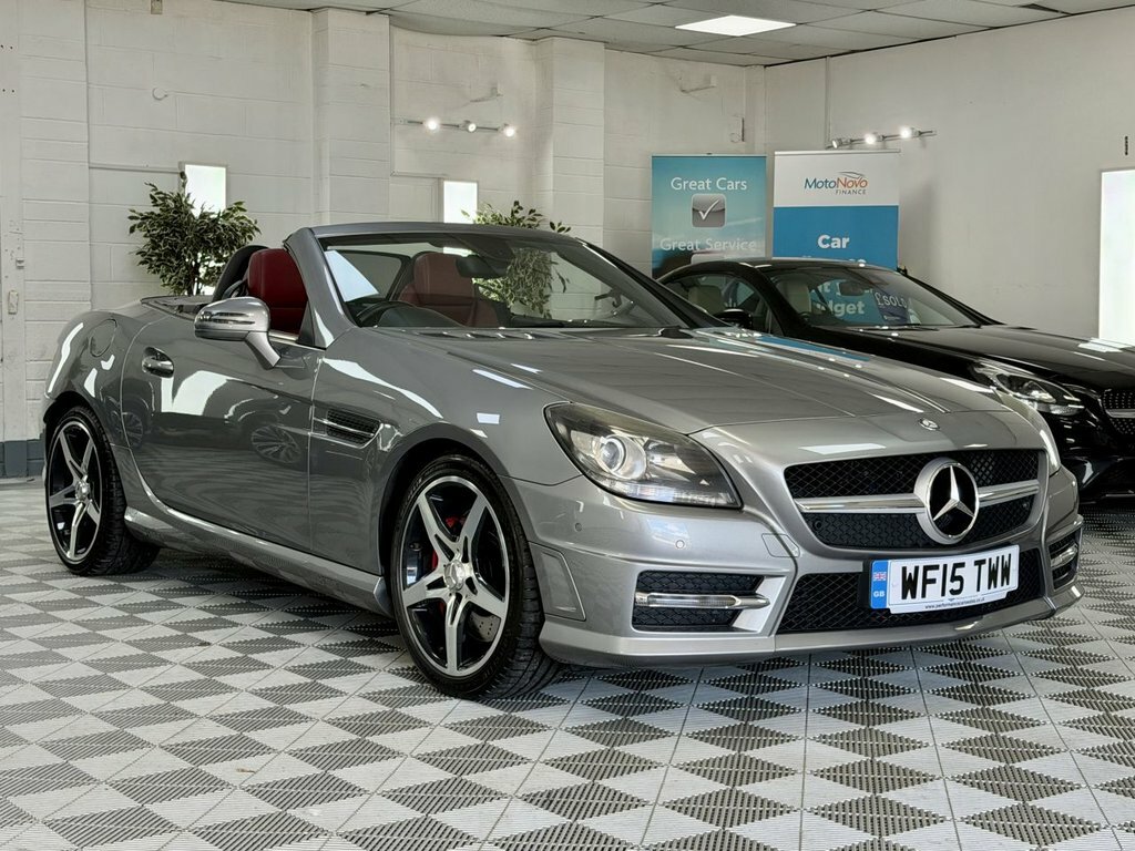Mercedes-Benz SLK 2015 2.1 Slk250 Cdi Amg Sport Convertible Dies Silver #2