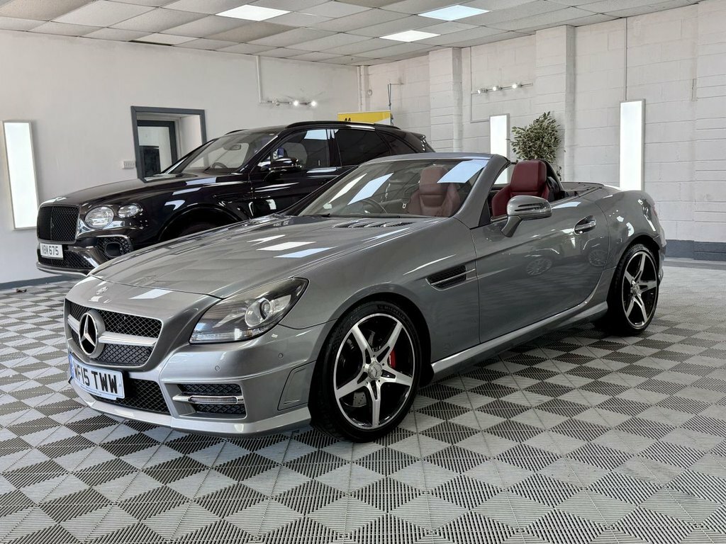 Mercedes-Benz SLK 2015 2.1 Slk250 Cdi Amg Sport Convertible Dies Silver #6