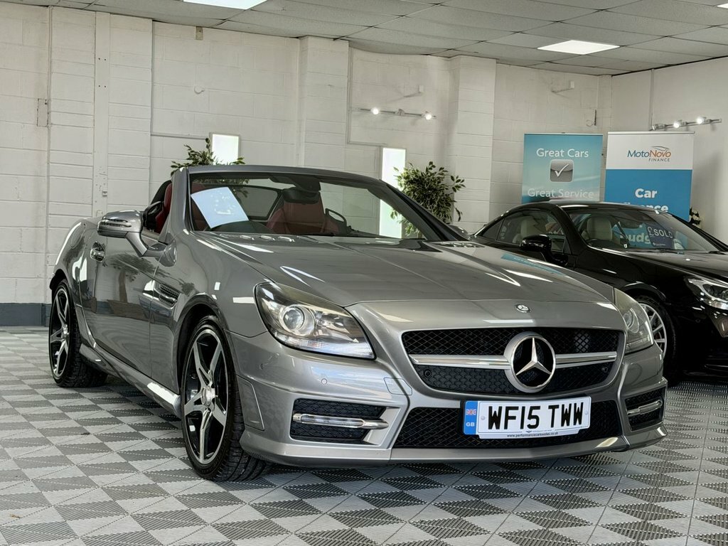 Mercedes-Benz SLK 2015 2.1 Slk250 Cdi Amg Sport Convertible Dies Silver #4