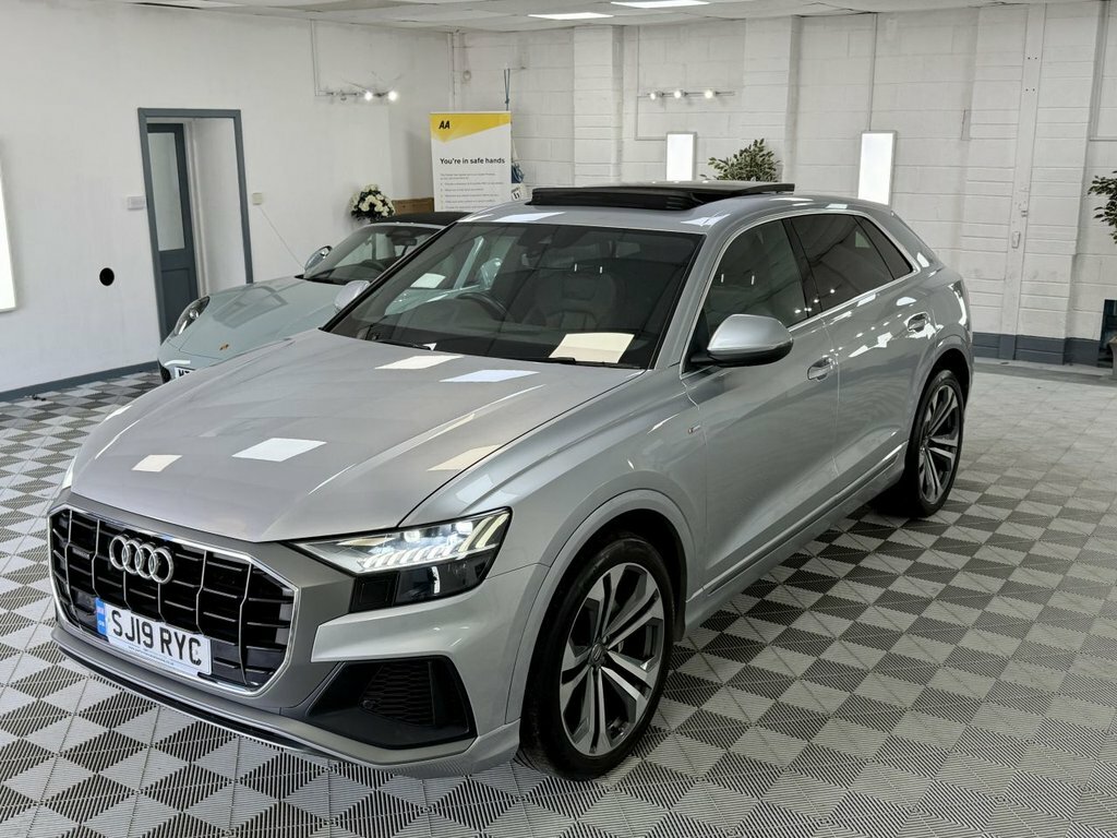 Audi Q8 2019 3.0 Tdi V6 50 S Line Suv Tiptronic Silver #6