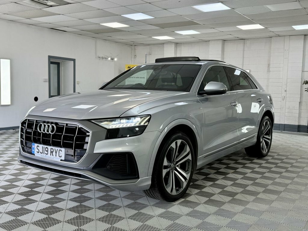 Audi Q8 2019 3.0 Tdi V6 50 S Line Suv Tiptronic Silver #5