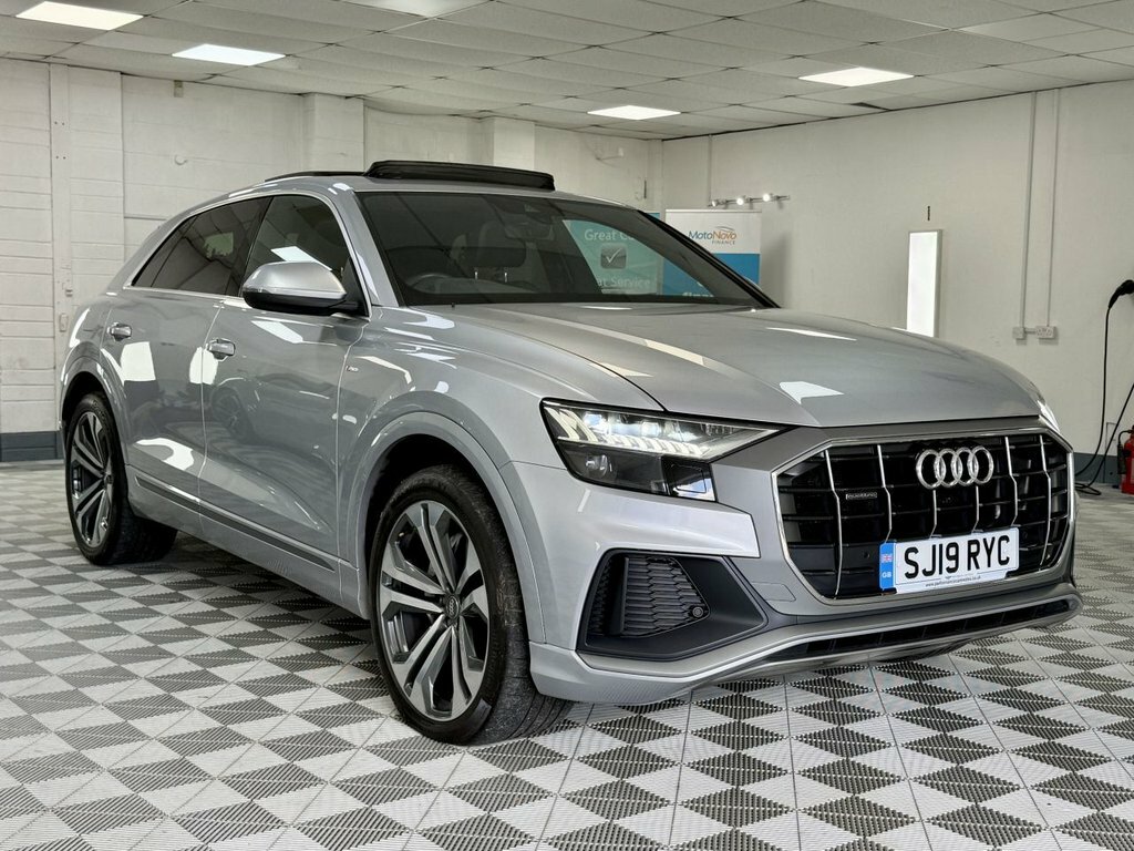 Audi Q8 2019 3.0 Tdi V6 50 S Line Suv Tiptronic Silver #2