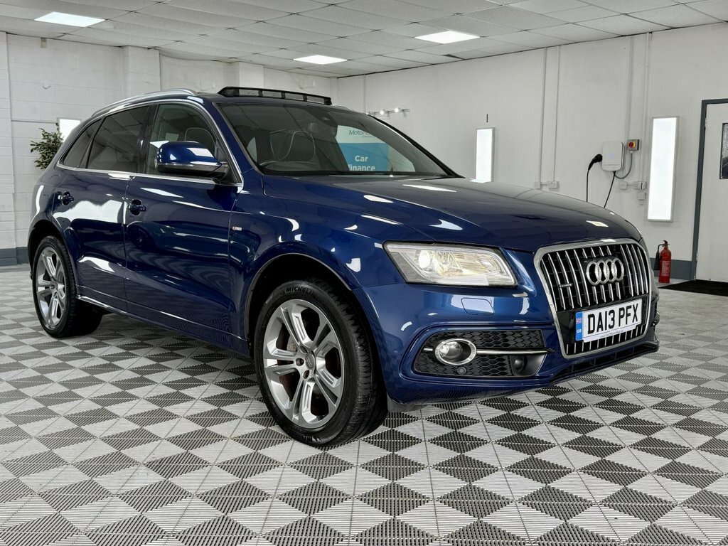 Audi Q5 2013 3.0 Tdi V6 S Line Plus Suv S Troni Blue