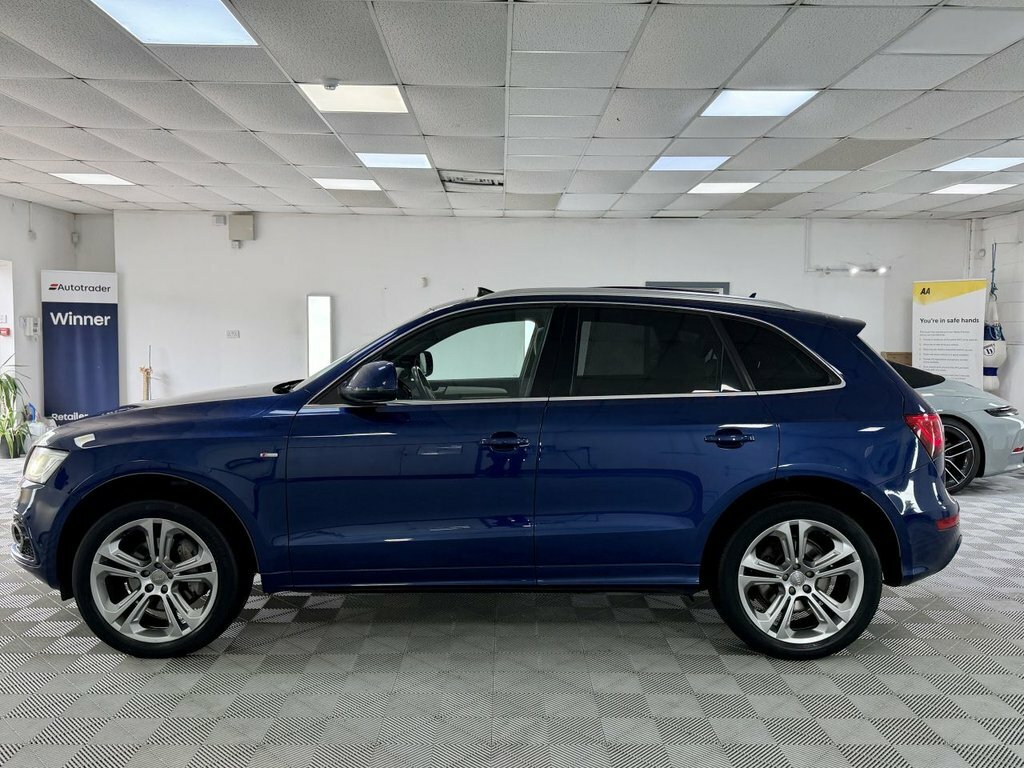 Audi Q5 2013 3.0 Tdi V6 S Line Plus Suv S Troni Blue #6