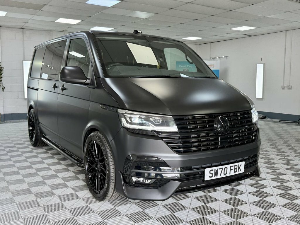 Volkswagen Transporter 2020 2.0 Bitdi T32 Highline Kombi Double Cab D Black #3